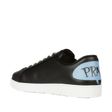 basket prada noir femme|Baskets en daim en noir – Prada .